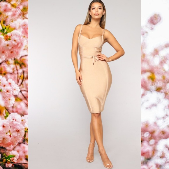 Fashion Nova Dresses & Skirts - Fashion Nova Valencia Bandage Dress - Medium